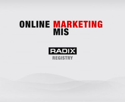 Radix Registry – Online Marketing MIS